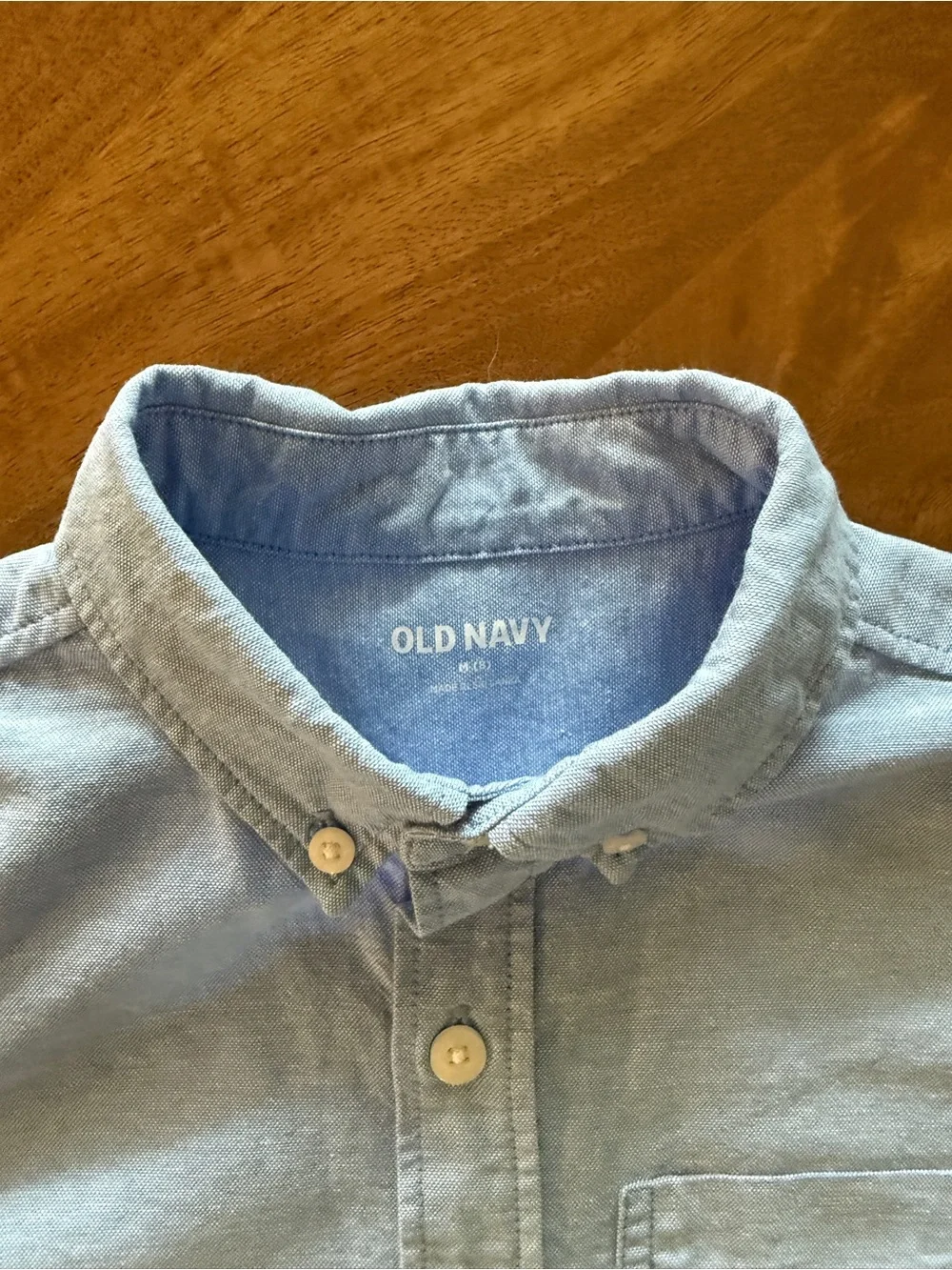 Old Navy Boys Short Sleeve Button-Down Shirt, 8